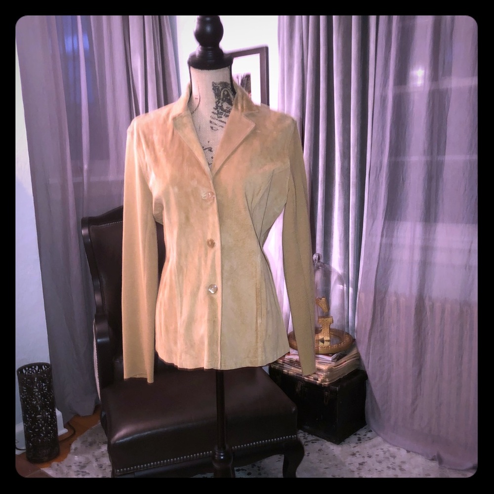 Jones New York country suede jacket